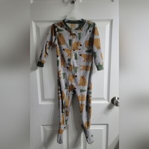 #526 Carters Bear Footed Onesie sz 3T